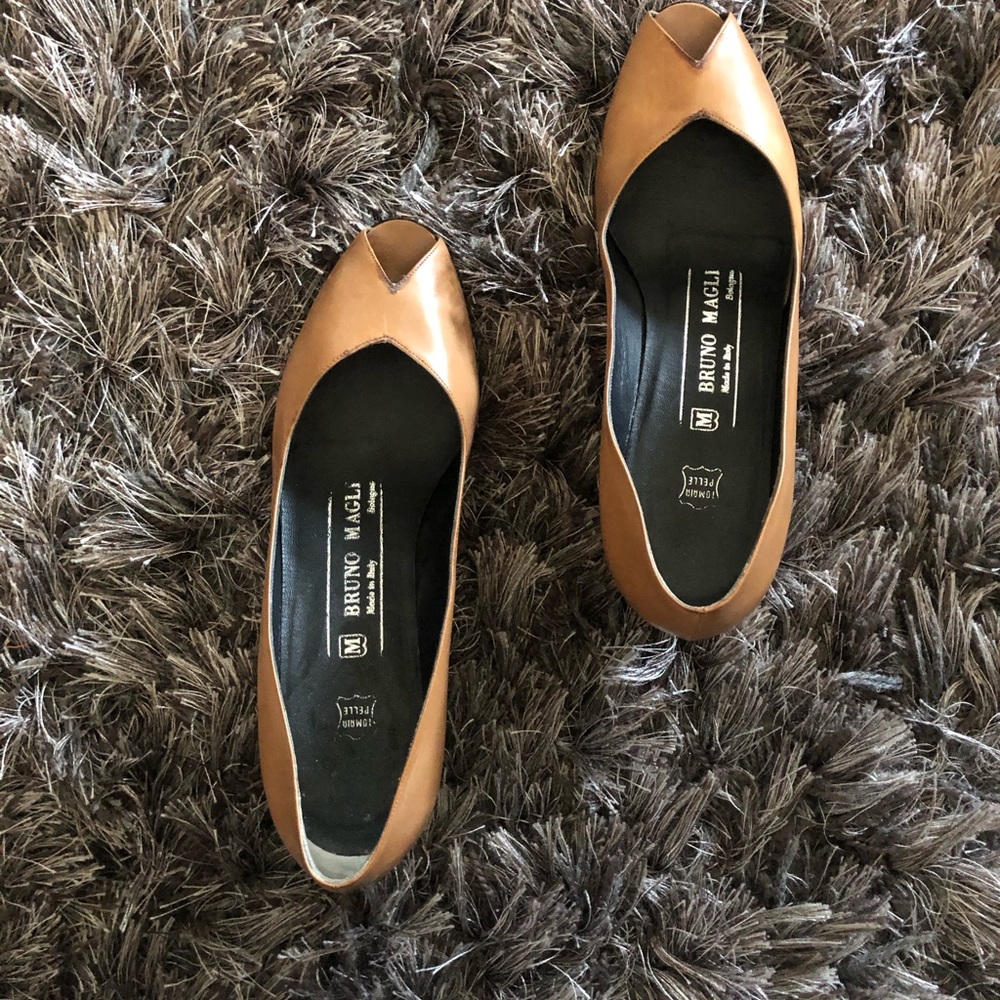 Tan Bruno Magli Shoes